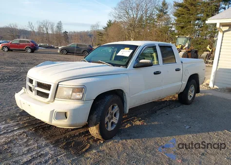 2009 Dodge Dakota Bighorn/Lonestar из США, поврежденный, VIN 1D7HW38K99S749086